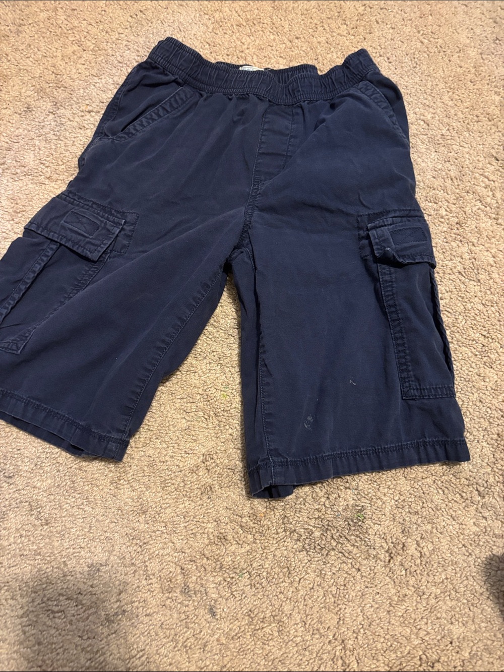 1989 Place Navy Cargo Shorts for Kids